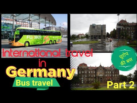 Europe travel | Bus | Dresden Germany 🇩🇪 [Video]