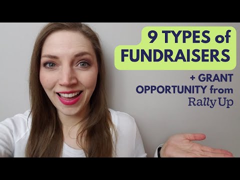 9 Nonprofit Fundraisers Anyone Can Do (+ GRANT OPPORTUNITY!) [Video]