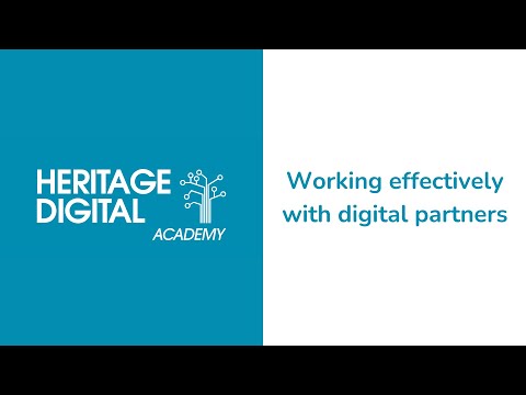 Working Effectively with Digital Partners [Video]