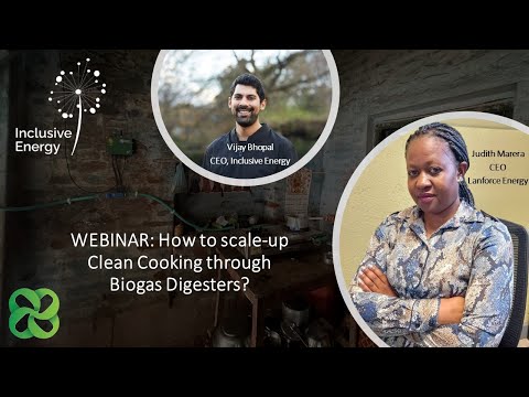 How to scale-up Clean Cooking through Biogas Digesters? [Video]